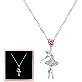 CORNER RUNNER Dance Recital Gifts for Dancers, Ballerina Jewelry Birthday Christmas Gifts for Ballet Dancer Lovers