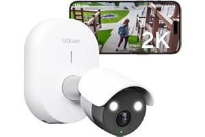ULTICAM IQ 2K Wired Gemini AI Security Camera – 160° Wide Angle, Free 7‑Day Cloud Storage, Dual PoE/Wi‑Fi Connectivity, Perso