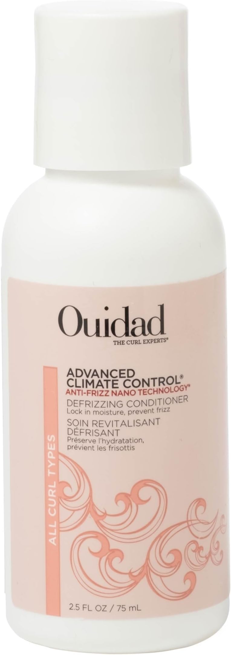 Ouidad Advanced Defrizzing Conditioner 75ml Curls Hydrates Repairs Nourishes