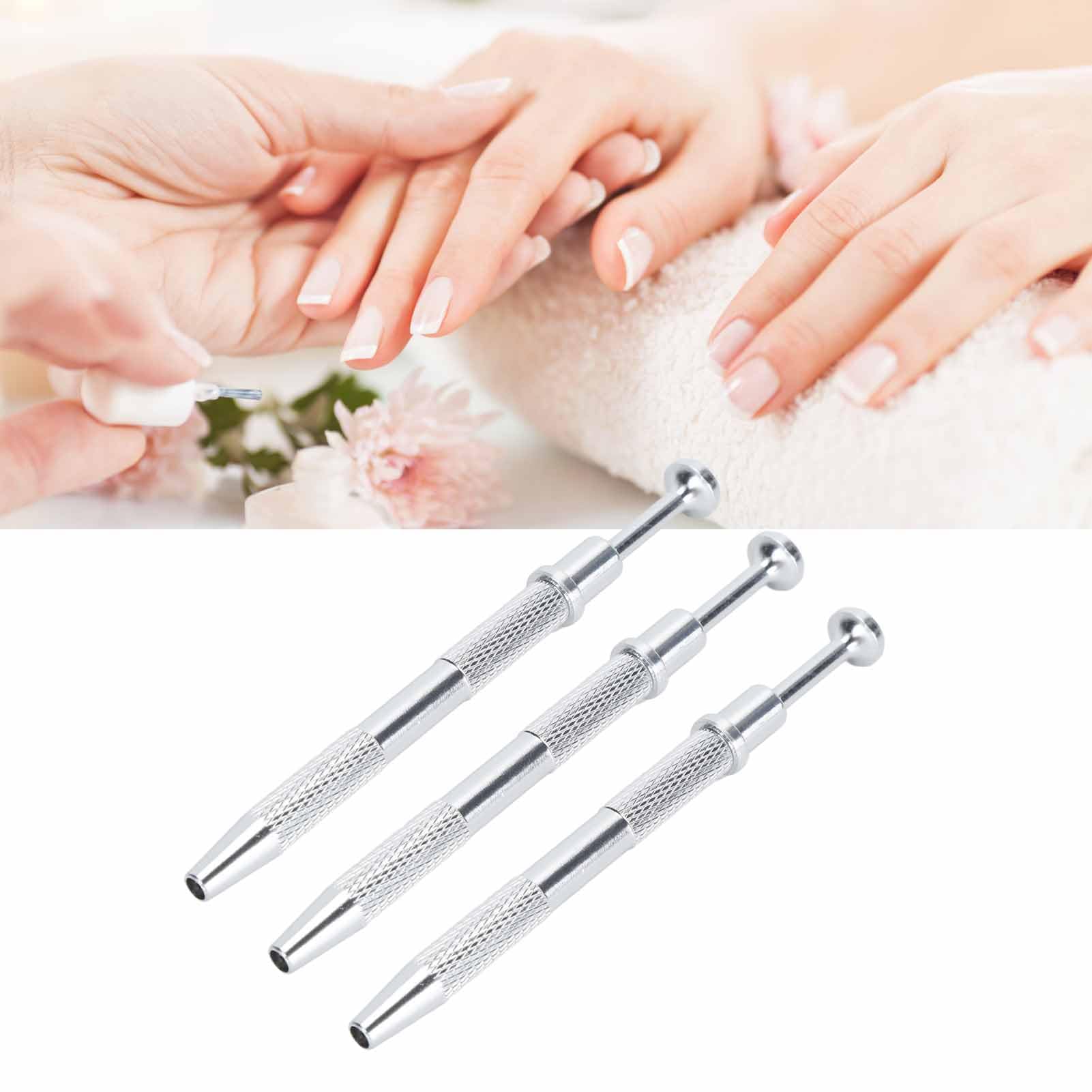 Nail Sponge Gripper, 3PCS Multifunctional Nail Art Polish Smudge Sponge Holder with Smooth Grip, Ideal for Manicure, Makeup and Removal Nail Sponge Gripper Nail Sponge Grabber Nail
