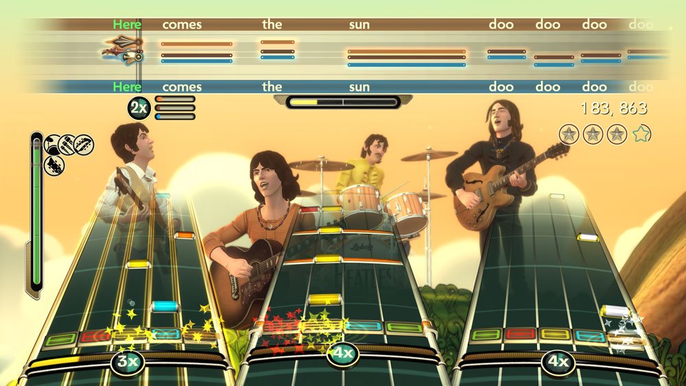 beatles rock band xbox 360