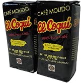 (2 Pack) Puerto Rican Coffee -14 Ounce Bags El Coqui Puro Cafe (28 Ounce Total)