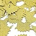 NICROLANDEE Glitter Gold Unicorn Paper Confetti for Birthday Party Decor Children Party Supplies Table Scatter Decor Baby Shower Wedding Bridal Shower Favors 50g/Pack (Unicorn Confetti)