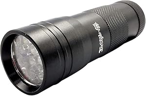 InStyle-Egg UV Flashlight Black Light, 12 LED 395 nM Ultraviolet Blacklight Detector for Dog Urine, Pet Stains and Bed Bug, Outdoor Camping, Find Scorpions