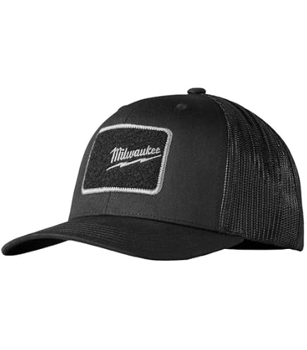 Casquette Baseball Milwaukee FlexFit 504B-SM Noir - Neuf Avec étiquettes - Homme