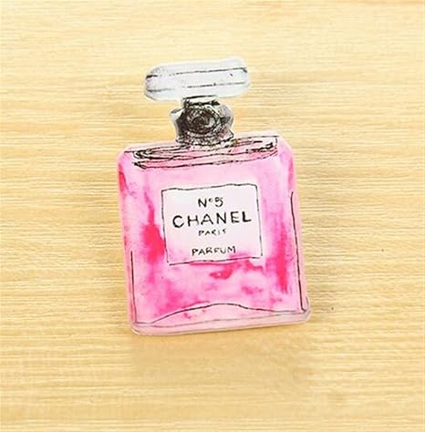 Amazon Chusea かわいいデザイン 漫画 香水 絶妙なブローチ バッジ ボタンバッジ カラフル ケース ボックス おもちゃ