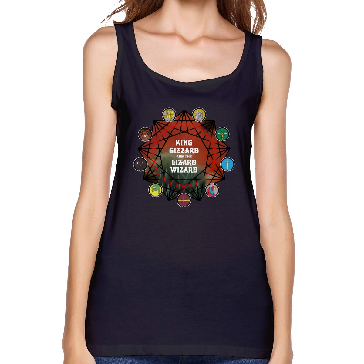 Kisdfinda King Gizzard And Lizard Wizard Tank Top Sleeveless T-shirt