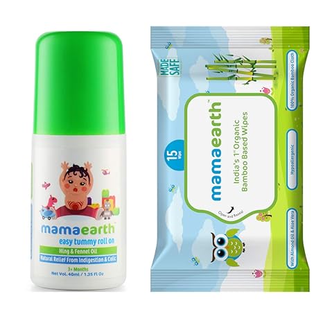 mamaearth baby tummy roll on