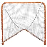 STX Lacrosse Folding Backyard Lacrosse Goal, Orange, 6 x 6-Feet