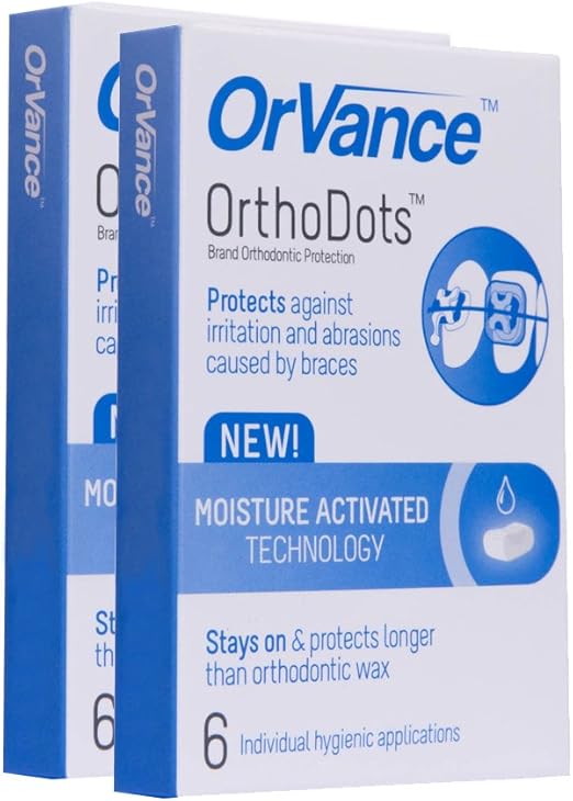 OrthoDots Patient Pack BETTER Dental Wax Alternative (2 Pack) by