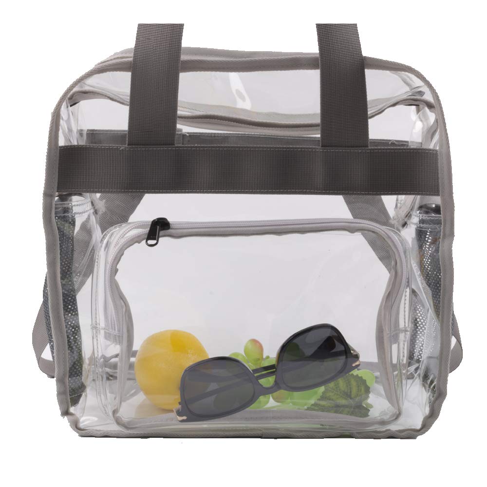 12x12x6 clear stadium bag