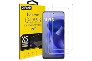 Vultic Screen Protector [2 Pack] for Motorola Moto G Power (2025/2026) [Case Friendly], Smooth Tempered Glass Film Cover