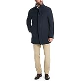 Van Heusen mens Van Heusen Tedford Overcoat With Stand Collar
