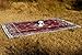 Camco 42852 Oriental Awning Leisure Mat-Burgundy 9' x 12'