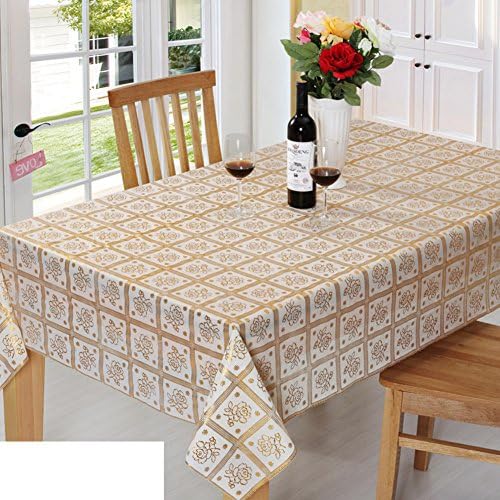 plastic tablecloths/pvcWater and oil proof table-cloth/ -style printed mat/ disposable tablecloths/Table mats-C 135x190cm(53x75inch)