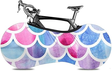 Bunte Meerjungfrau Waage Tragbare Fahrrad Abdeckung Anti Staub Hohe Elastische Radabdeckung Fahrrad Schutz Ripstop Reifen Mtb Aufbewahrungstasche Einheitsgrosse Bunte Meerjungfrauenwaage Amazon De Sport Freizeit