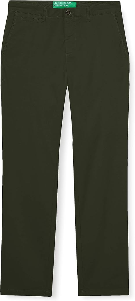 United Colors of Benetton WIDE - Pantalon classique - green/vert