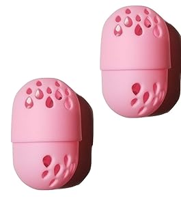 Glam House Blender Protective Case for Your Makeup Sponge (2 Pieces)