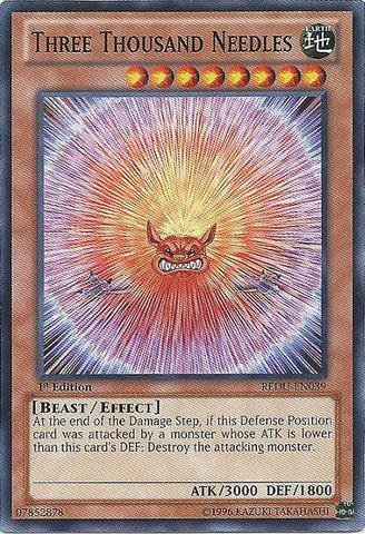 Yu-Gi-Oh! - Three Thousand Needles (REDU-EN039) - Return of the Duelist - 1st Edition - Common