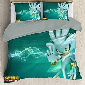 Amazon.com: Anime Sonic The Hedgehog Bed Sheets Three ...