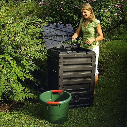 Exaco Eco Master 450 Recycled Plastic 120-gal. Compost Bin