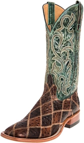 botas vaqueras de punta cuadrada