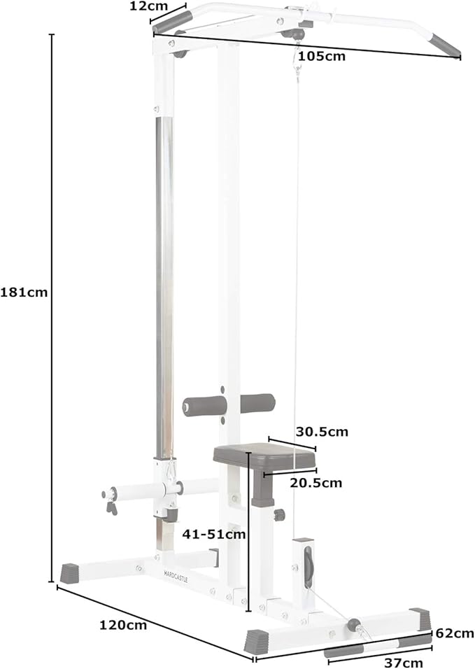 Hardcastle home pulldown multi gym Clearance