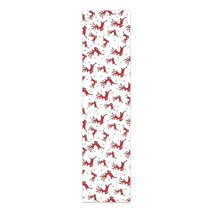 YaYa Cafe Christmas Decorations Table Runner Cloth Cover Xmas Reindeer