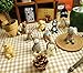 yueton 20pcs Stargazy Pie Animal Miniature Ornament Set for Dollhouse Decor Fairy Garden