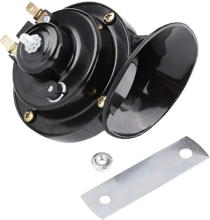 Universal 12V Horn Loud 110dB 510HZ Snail Horn Waterproof Car