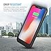 Maxboost iPhone X Battery Case [Atomic Power] Case for iPhone x 2017 4000mAh Rechargeable Juice Charging Case Portable Extended Backup Power Cover [Not Support Wireless Charger](Apple Certified Part)