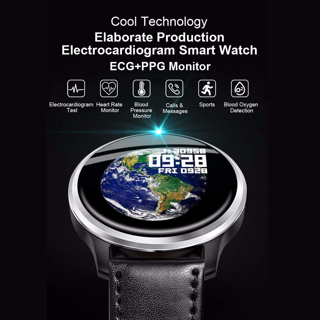 Glowjoy Smartwatch inteligente reloj de pulsera con pantalla ...