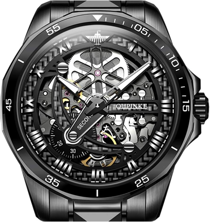 OUPINKE Automatic Watch for Men Luxury Watches for Men Skeleton Watch
