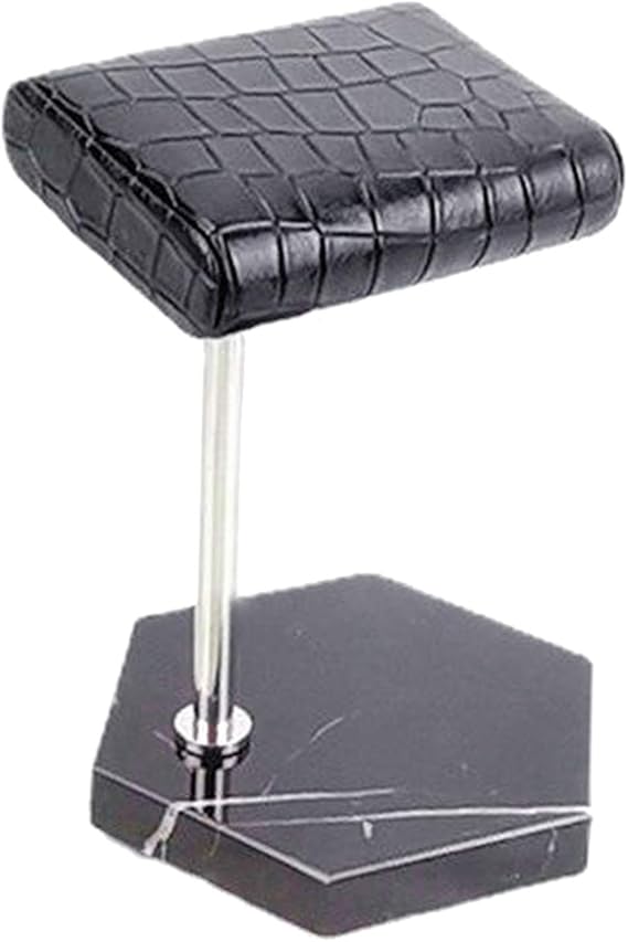 Amazon Hellery 時計スタンド 手作りのpuレザーナチュラルマーブルベース 時計ディスプレイスタンドはすべての時計を補完します オーガナイザー ホルダーを見る アクセサリーを見る 黒 コレクションケース 腕時計 通販