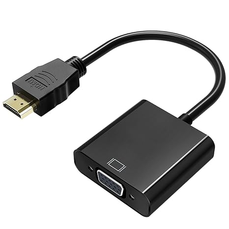 HDMI a VGA,TOPOP 1080P HDMI a VGA Video Conversor Cable Adaptador ...