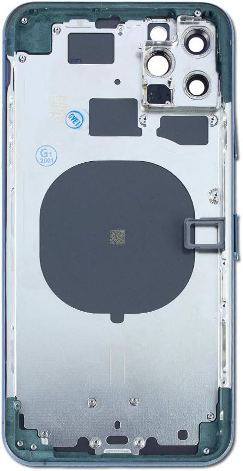 Group Vertical Back Cover Full Midframe Assembly for Apple iPhone 11 Pro Max - Midnight Green