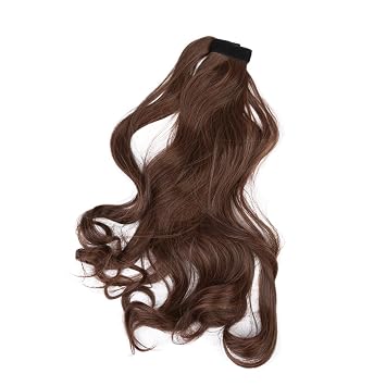 Imported Thick Clip In Ponytail Hair Curly Wavy Wrap Claw