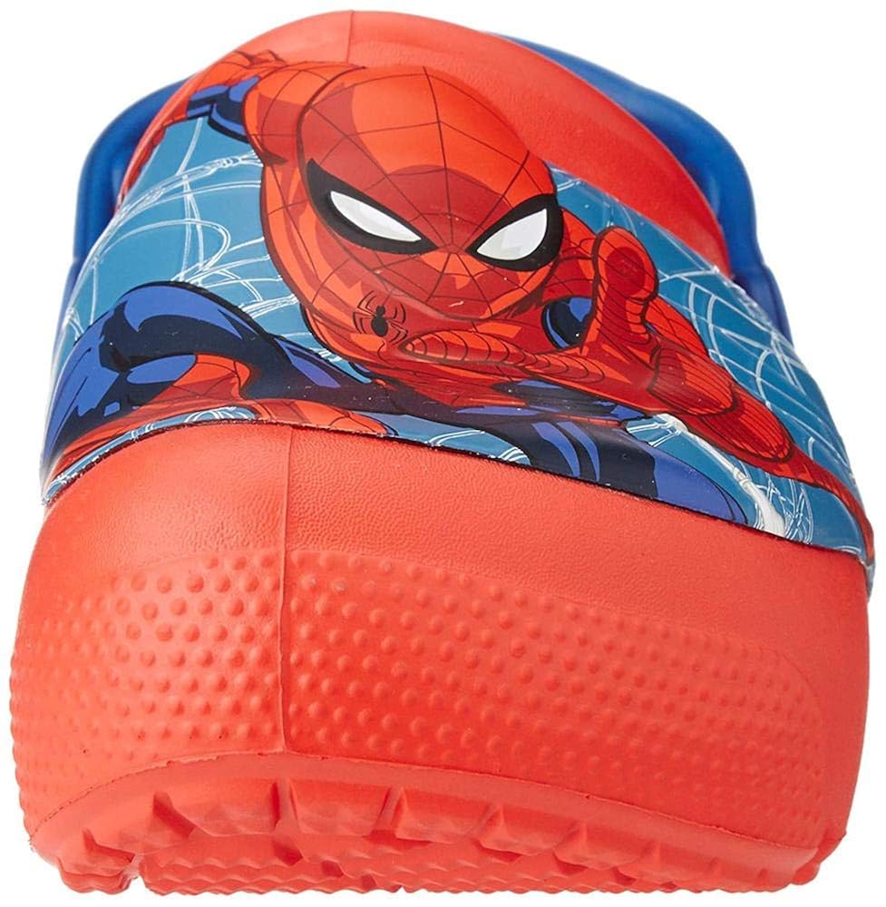 spiderman light up crocs