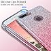 MILPROX Glitter Case Compatible for iPhone 8 Plus/7 Plus, Shiny Sparkle Bling, 3 Layer Hybrid Protective Soft Phone Case Compatible for iPhone 7 Plus/8 Plus