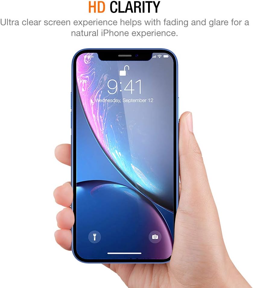 Trianium 3 Pack Glass Protector Compatible with iPhone 11 Screen Protector, iPhone XR Screen Protector Tempered Glass Film [6.1 Inch] HD Clarity 0.25mm with Installation Alignment Case Tray (3-Pack)