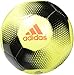 adidas Performance Ace Glider Soccer Ball, Solar Yellow/Black/Solar Red, Size 1