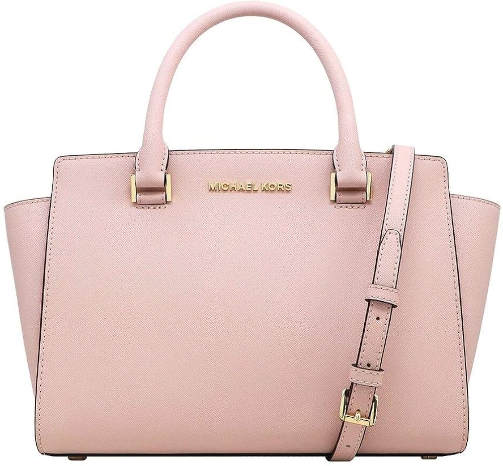 Michael Kors Women's Selma Medium Top-Zip Satchel