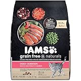 IAMS Grain Free Naturals Chicken and Salmon Recipe Dry Cat Food 11.2 Pounds