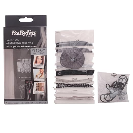 Babyliss Twist Secret Accessoires Elegant Attitude 799502, 1er Pack (1 x 22 Stück)