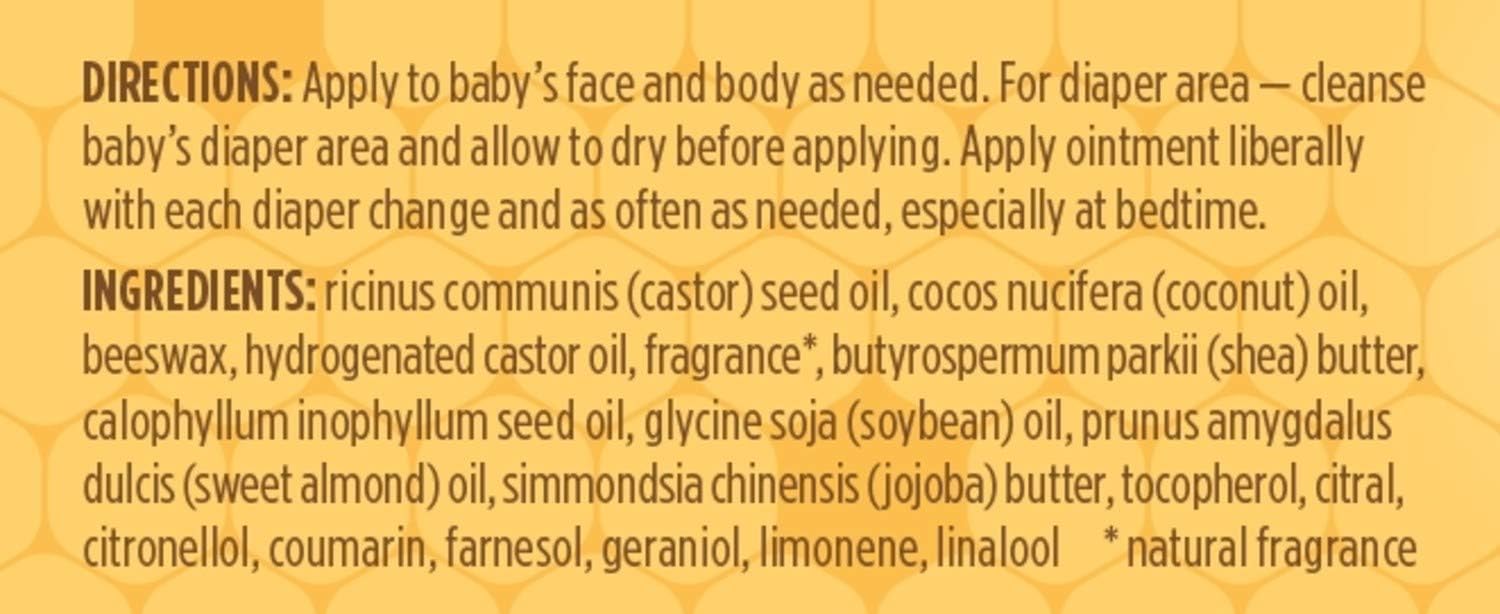 Burt's Bees Baby 100% Natural Multipurpose Ointment, Face & Body Baby Ointment – 7.5 Ounce Tub: Health & Personal Care