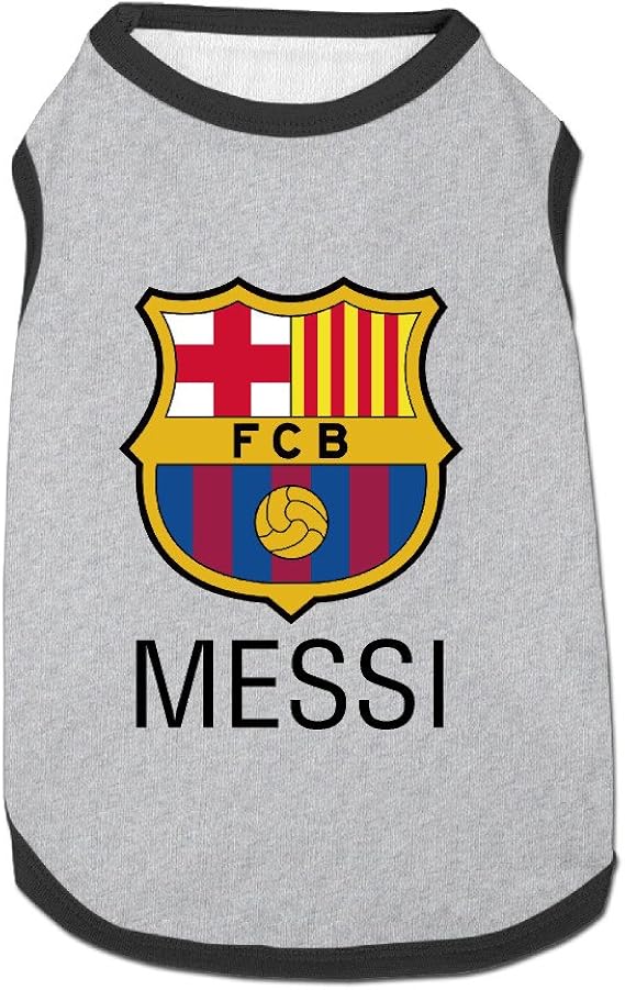 Amazon.com: FC Barcelona Lionel Messi 100% Polyester Dog Shirt: Clothing