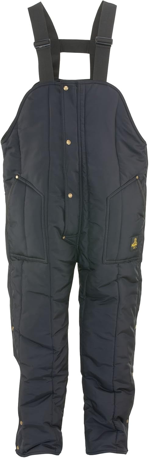 RefrigiWear Men's Iron-Tuff Insulated High Bib Overalls -50F Extreme Cold Protection: Clothing