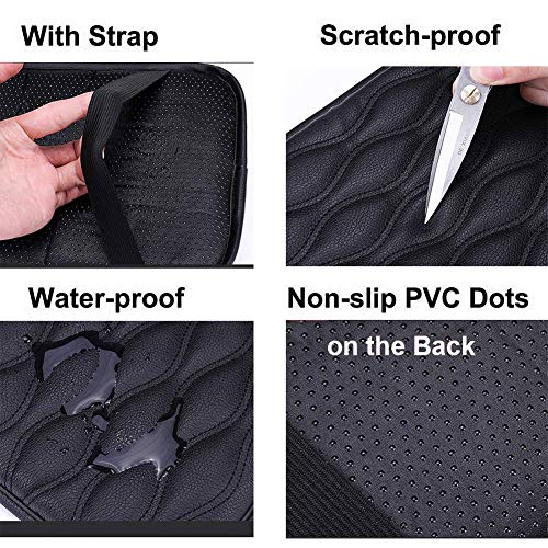 Mioloe Auto Center Console Pad,Universal Center Console Cover, Auto Armrest Cover, Car Armrest Seat Box Cover, Waterproof Armrest Cover, Fit for Most Vehicle, for SUV,Truck,Car