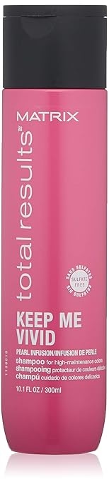 MATRIX Total Results Keep Me Vivid Sulfate-Free Shampoo for Color Treated Hair, 10 Fl. Oz. best shampoo for color-treated hair MATRIX Total Results Keep Me Vivid Sulfate-Free Shampoo for Color Treated Hair, 10 Fl. Oz. best shampoo for color-treated hair