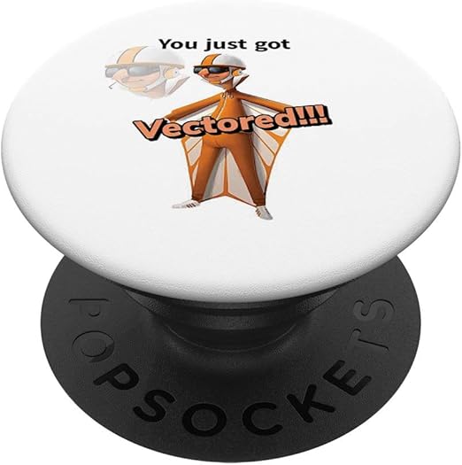 Amazon Com You Just Got Vectored Meme Popsockets Popgrip Swappable Grip For Phones Tablets